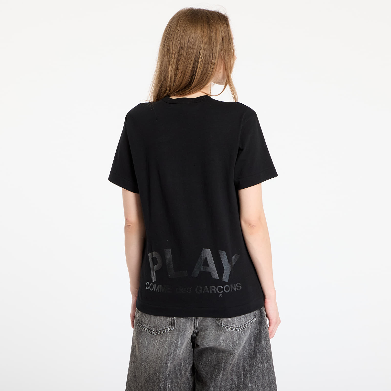 Camisetas Comme des Garçons PLAY Tee UNISEX Black