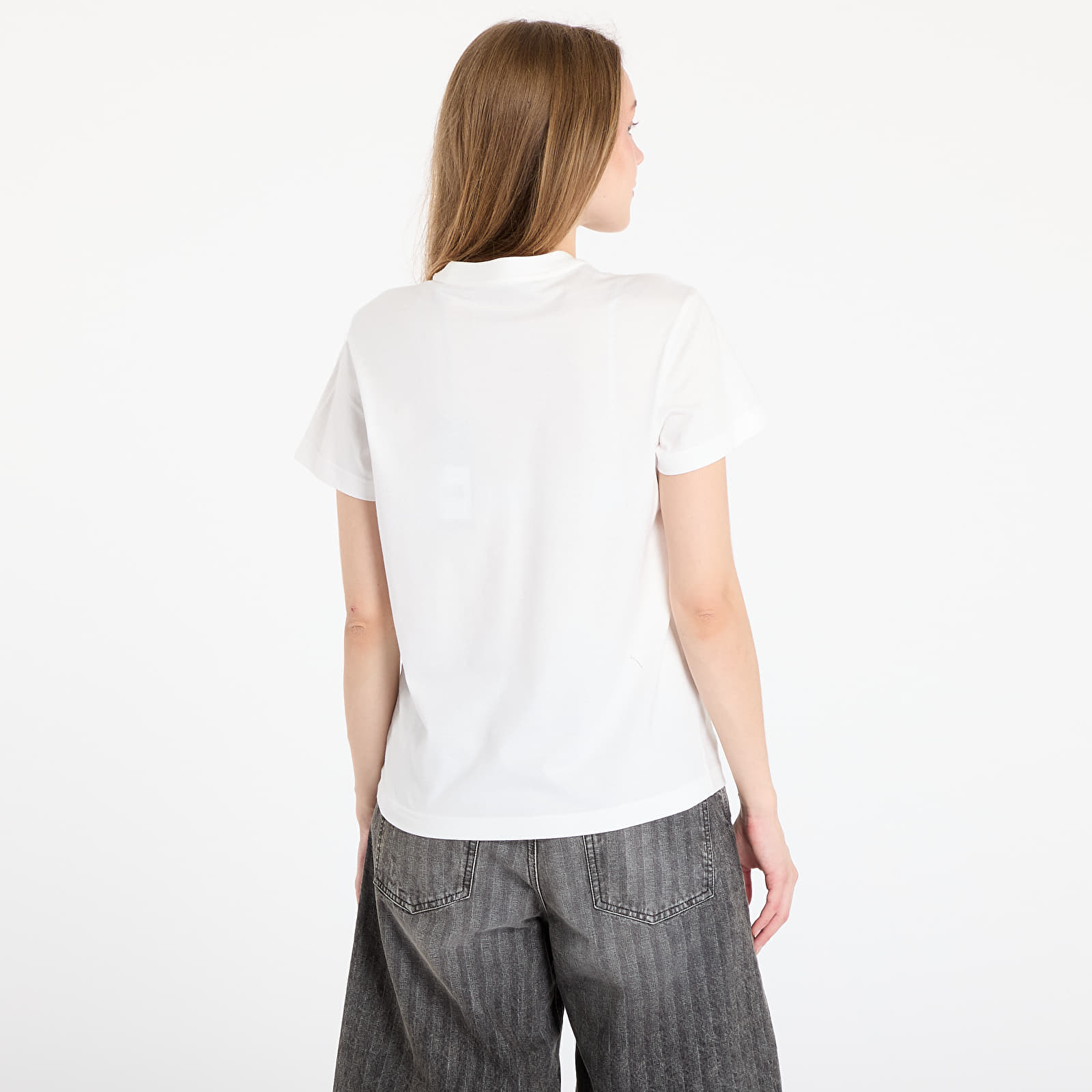 Pólók Y-3 Regular Short Sleeve T-Shirt Core White