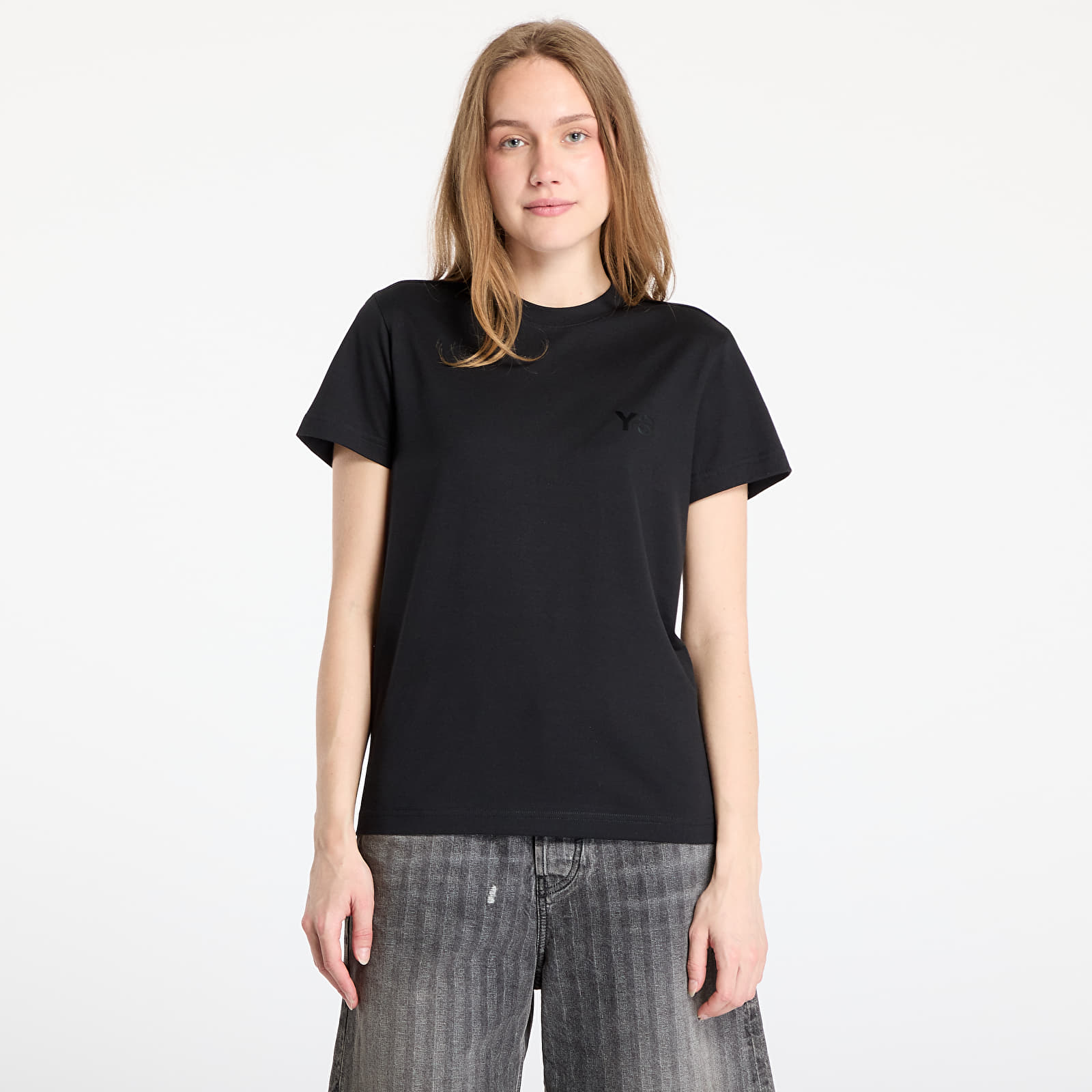 Pólók Y-3 Regular Short Sleeve T-Shirt Black