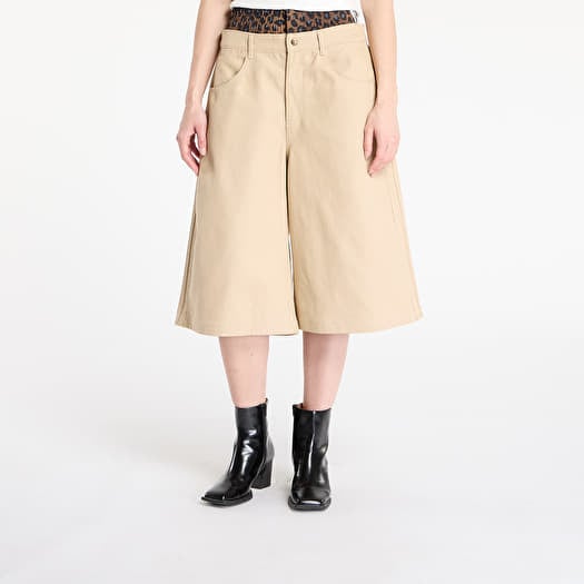 Sort adidas Firebird Utility Jorts Stone Khaki/ Signal Green
