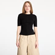 Y-3 Fitted Short Sleeve T-Shirt Black