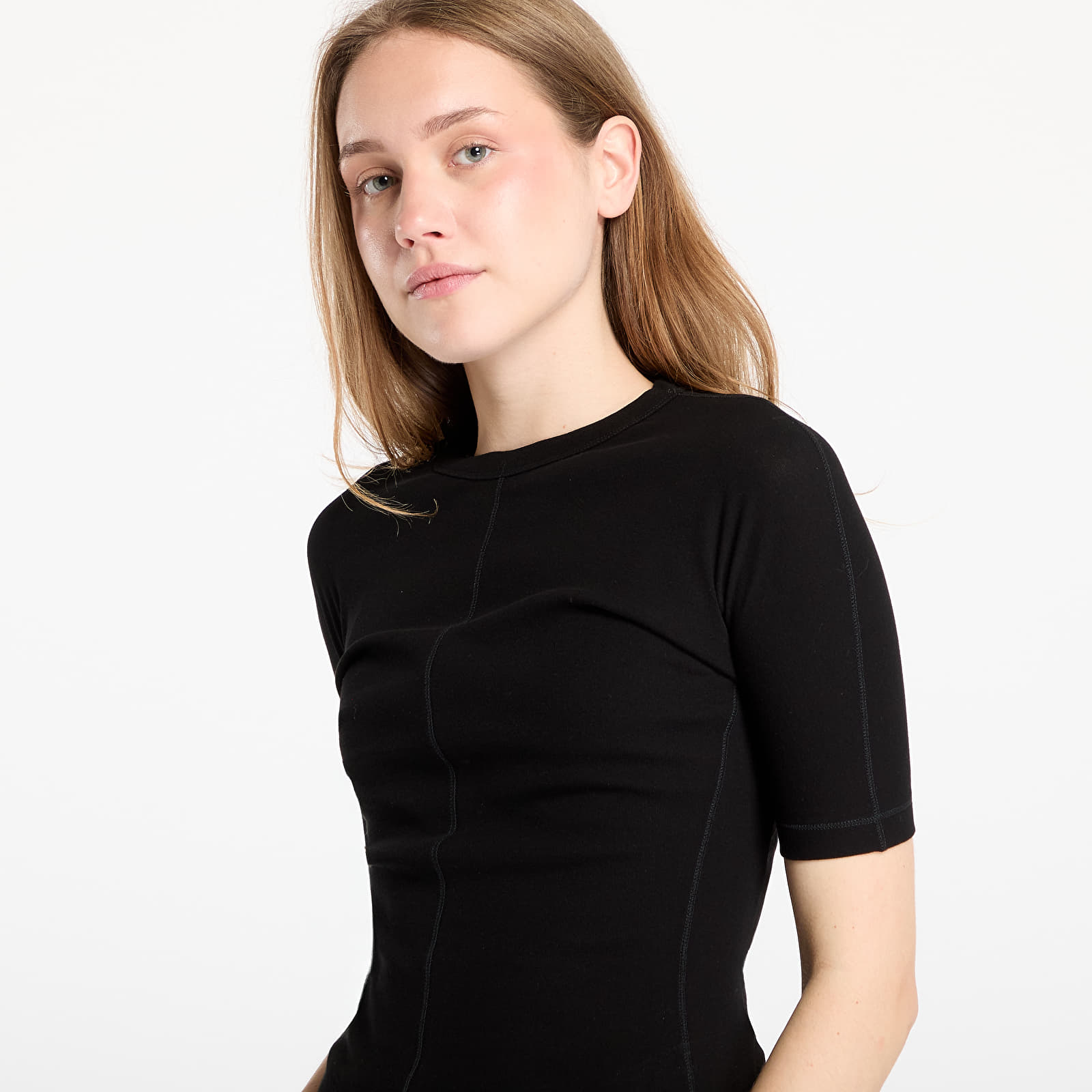 T-shirts Y-3 Fitted Short Sleeve T-Shirt Black