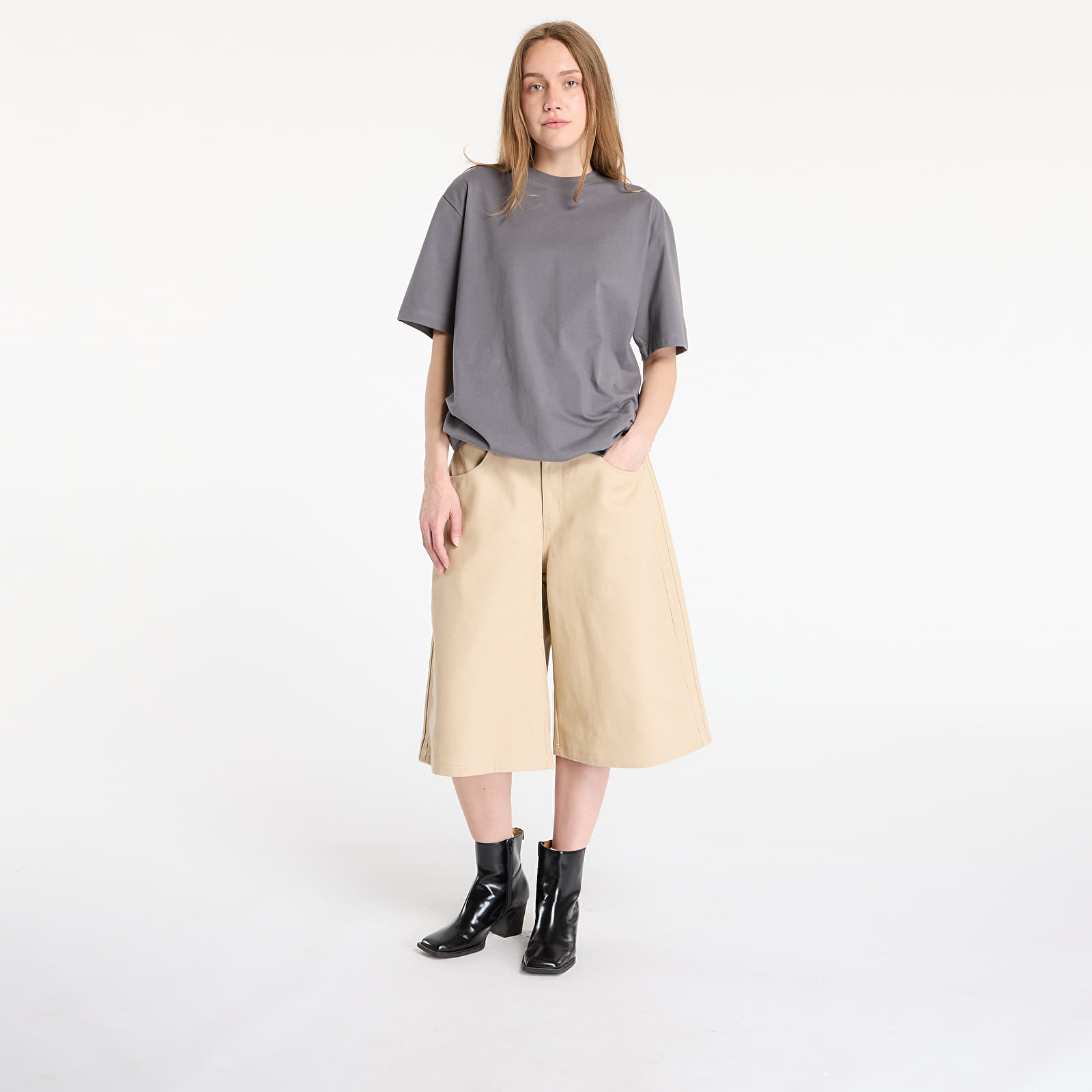T-krekli Y-3 Graphic Short Sleeve T-Shirt UNISEX Granite