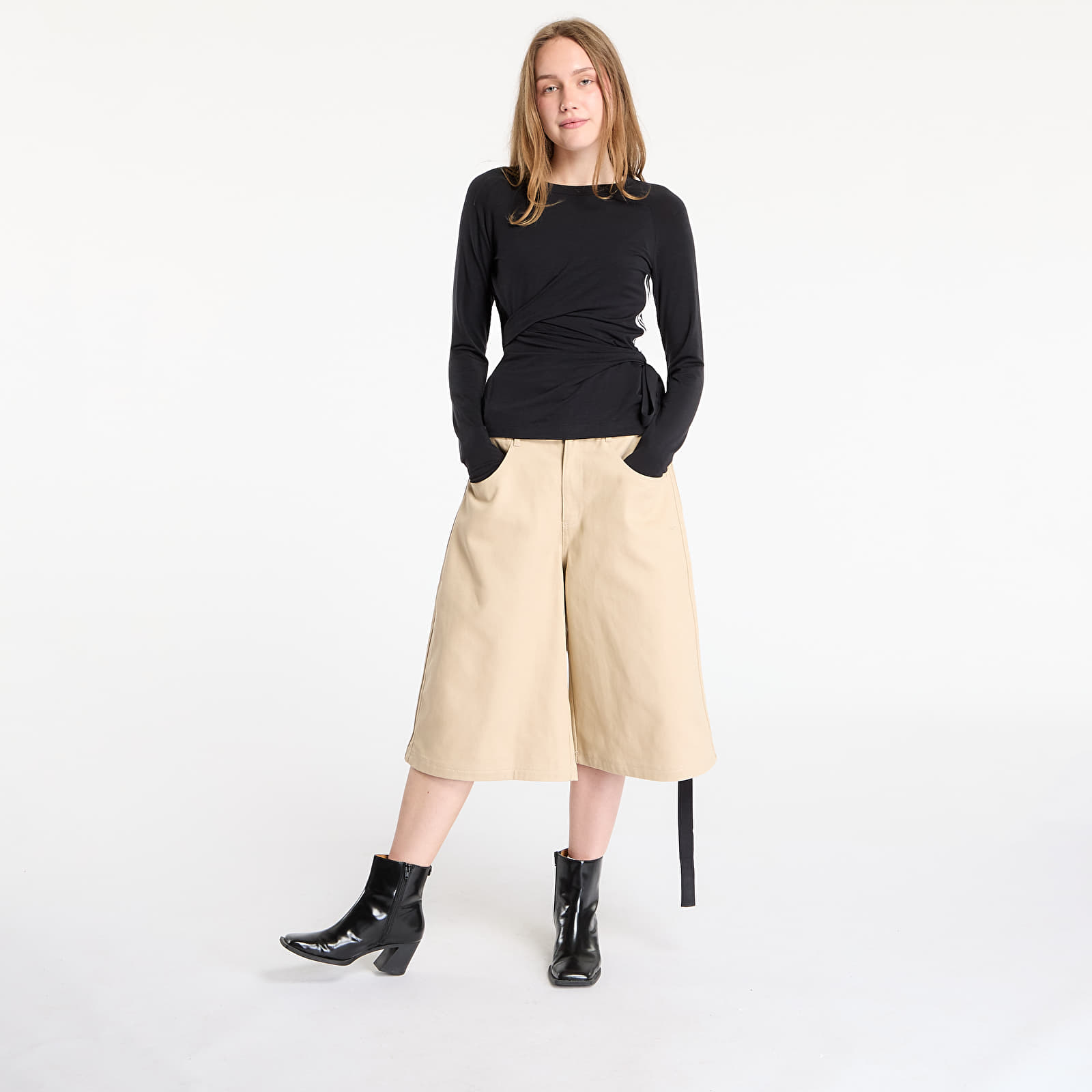 T-shirts Y-3 Long Sleeve Long-Sleeve Top Black