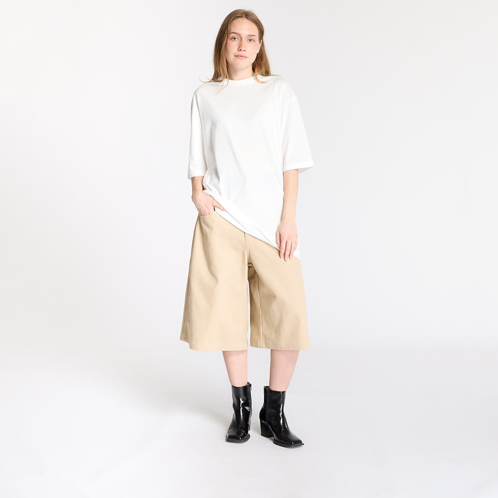 T-shirts Y-3 Boxy Short Sleeve T-Shirt UNISEX Core White