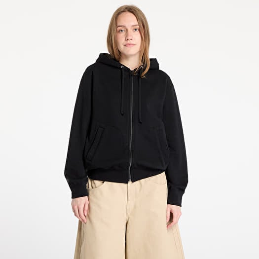 Comme des Garçons PLAY Red Emblem Knit Sweatshirt UNISEX Black