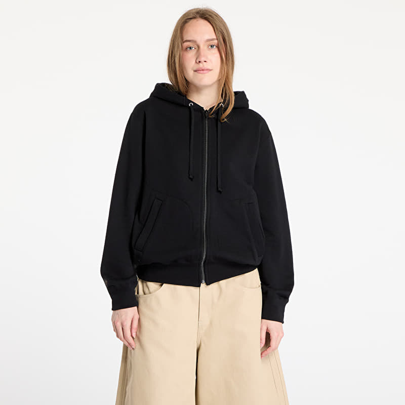 Sweatshirt Comme des Garçons PLAY Red Emblem Knit Sweatshirt UNISEX Black