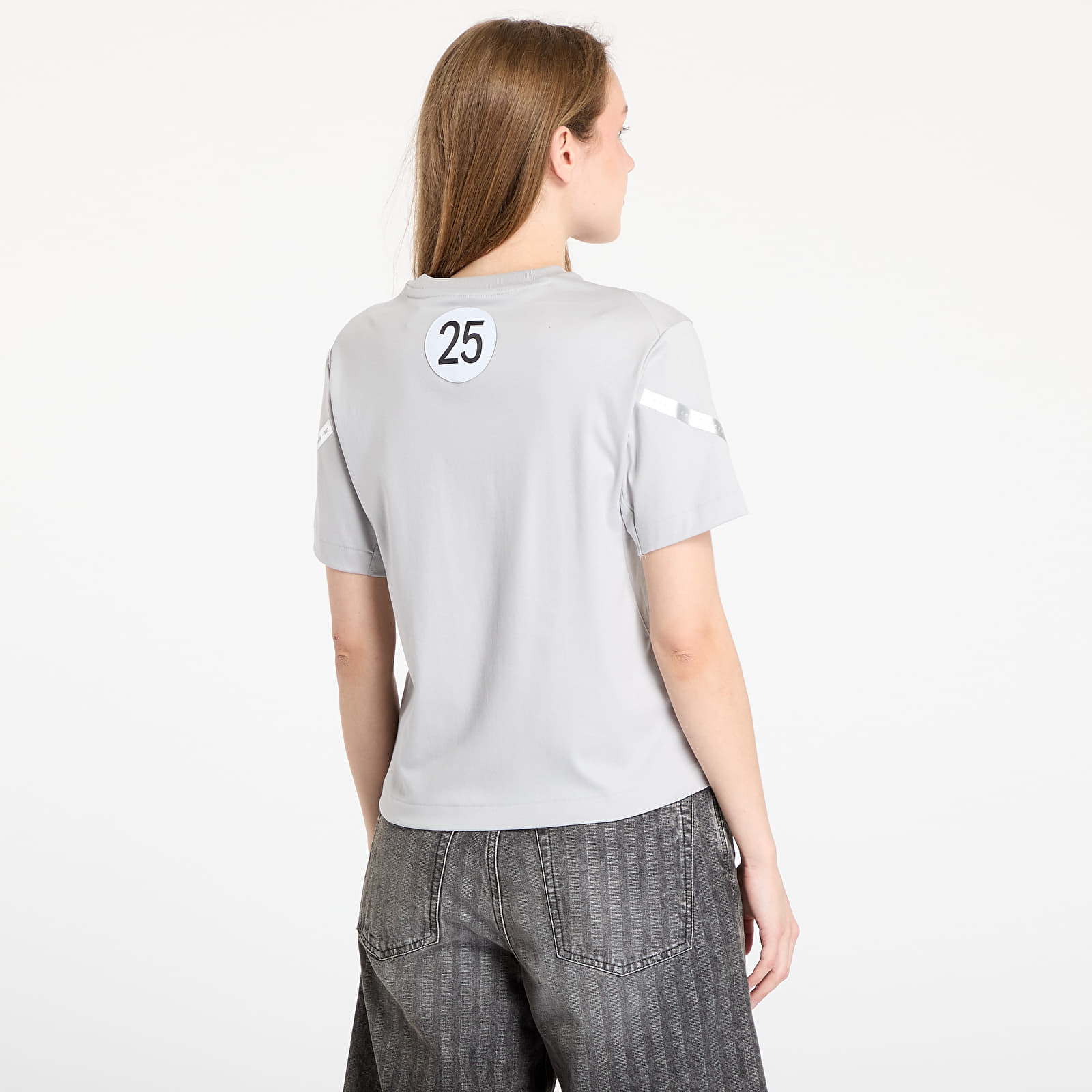 Pólók adidas x Mercedes AMG Silver Tee Grey Two
