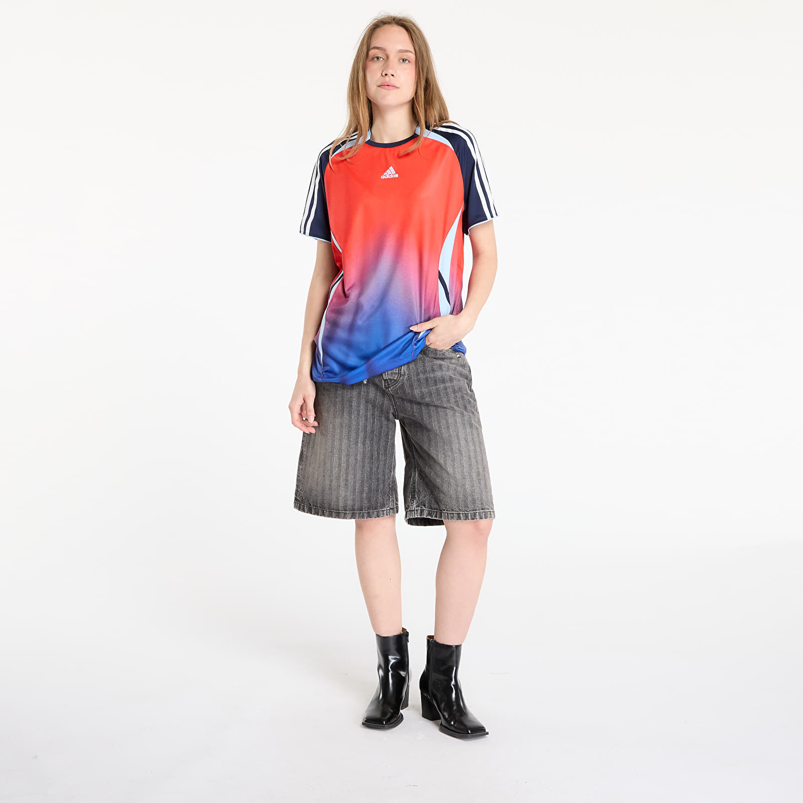 Trikók adidas Originals Tie Dye Jersey Multicolor/ Night Indigo