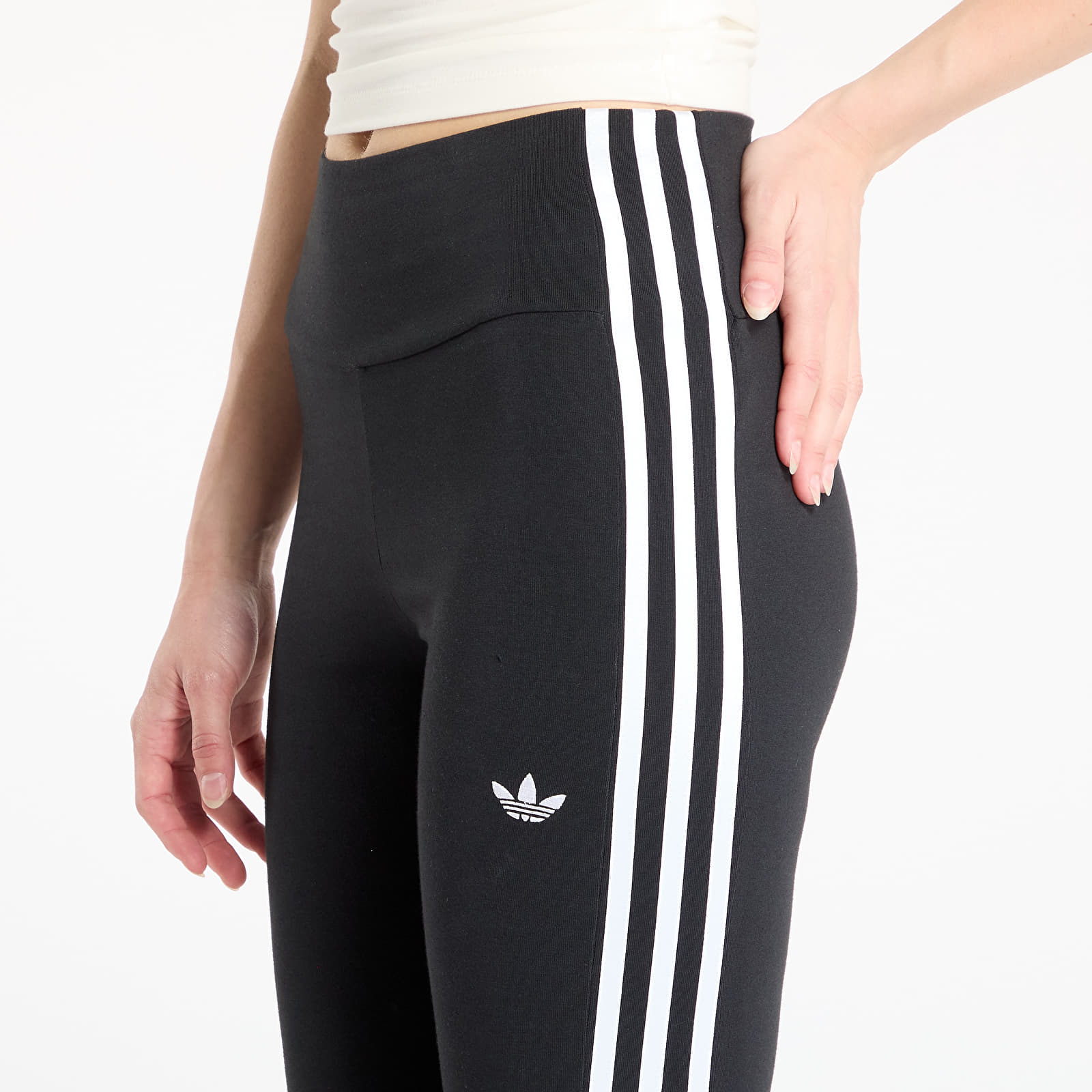 Leggings  adidas Adicolor 3-Stripes Leggings Black/ White