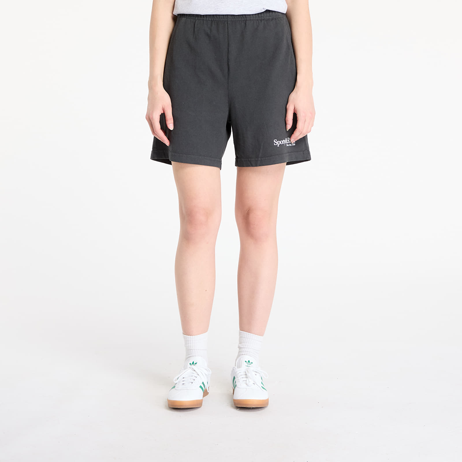 Pantalones cortos para hombre Sporty & Rich HWCNY Gym Short Faded Black