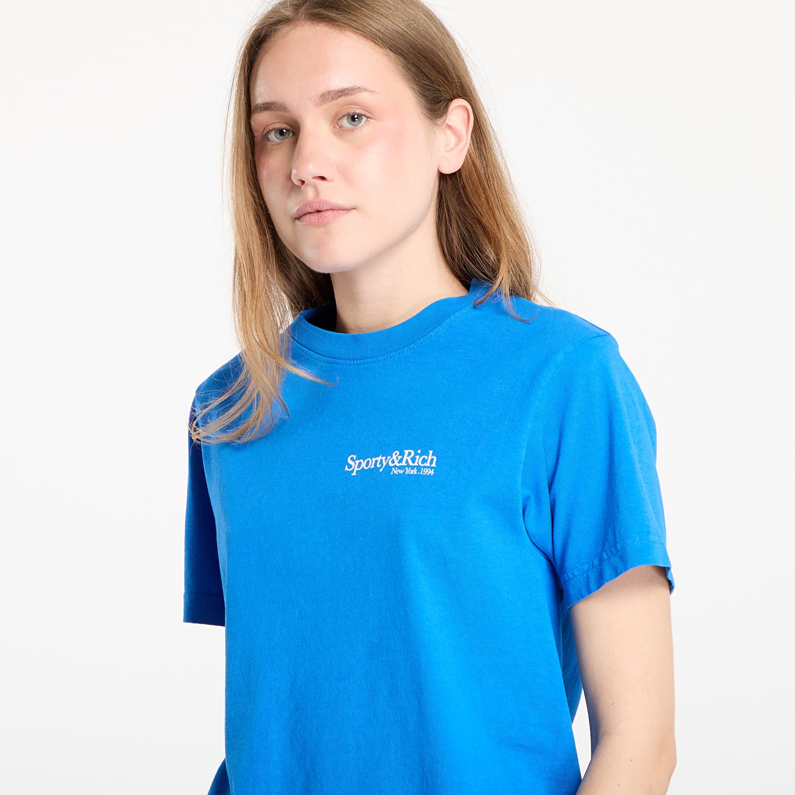 Camisetas Sporty & Rich Health is Wealth T-Shirt Paris Blue