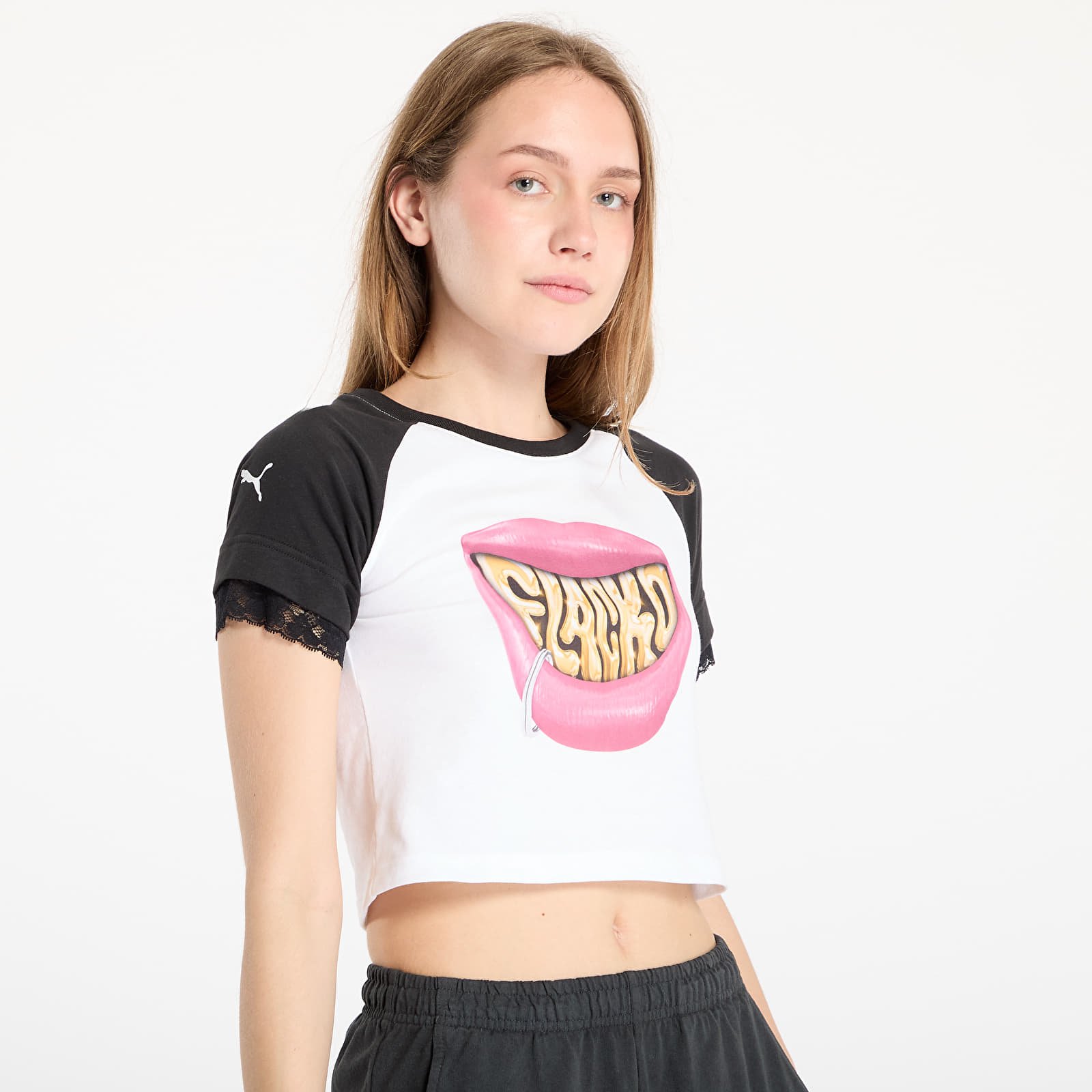 T-särgid PUMA x A$AP ROCKY FLACKO Smile Baby Tee PUMA White
