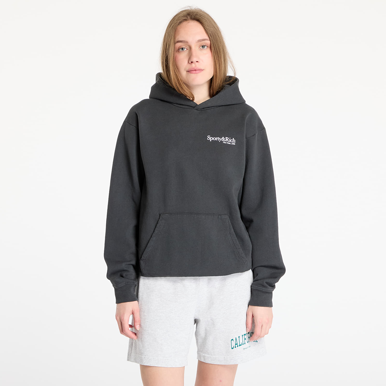 Hoodies and sweatshirts  Sporty & Rich HWCNY Hoodie Faded Black