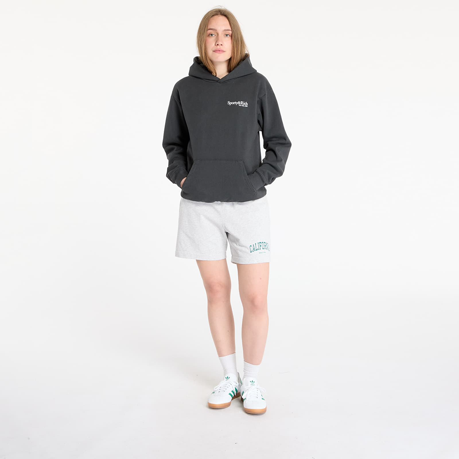 Hoodies and sweatshirts  Sporty & Rich HWCNY Hoodie Faded Black