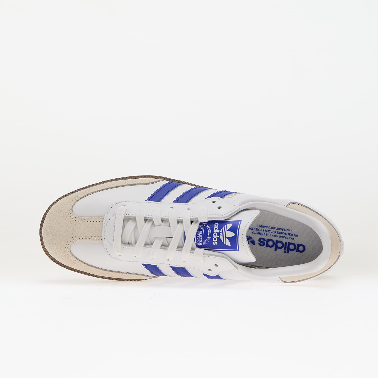 Pánské tenisky a boty adidas Samba OG Ftw White/ Lucid Blue/ Gum5