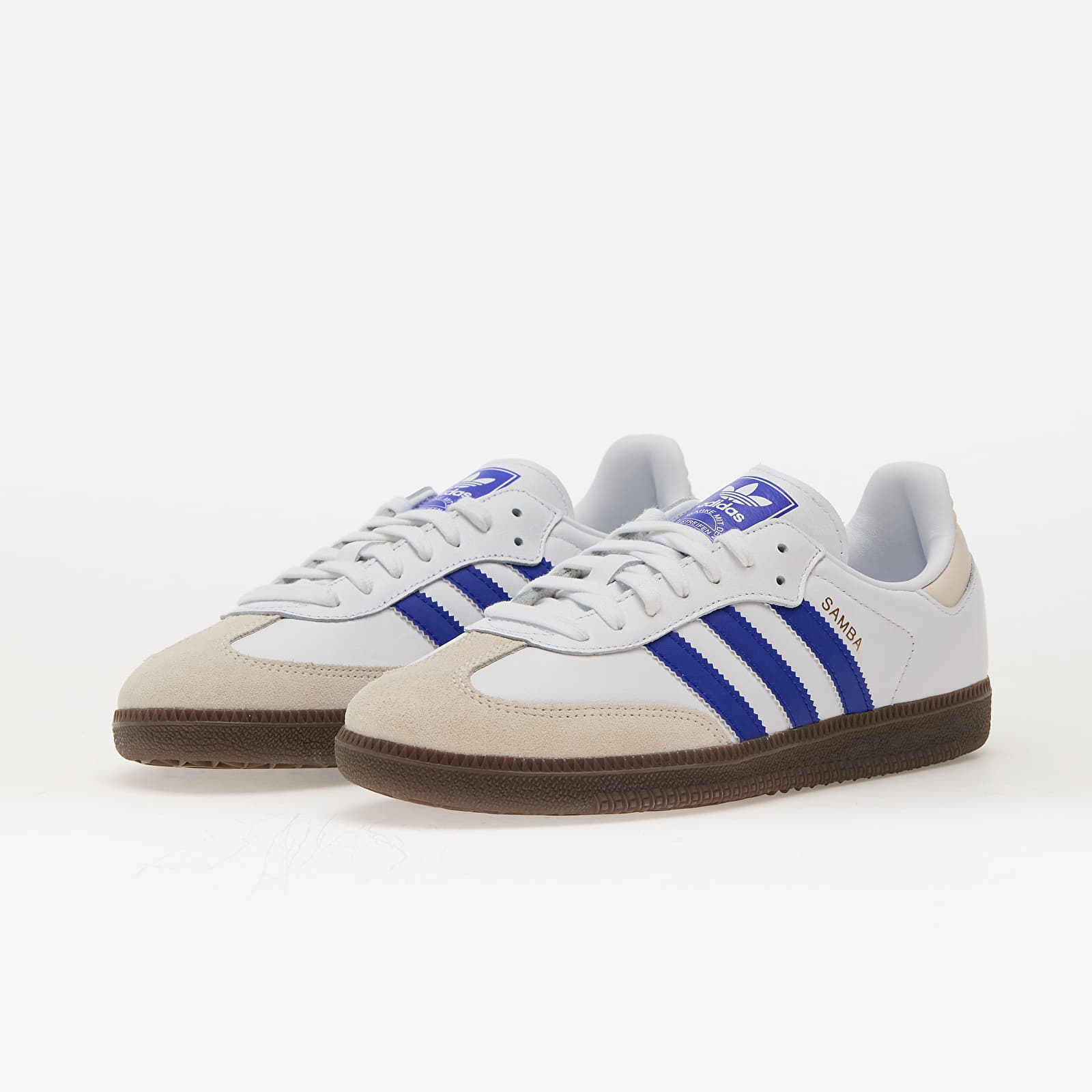 Pánské tenisky a boty adidas Samba OG Ftw White/ Lucid Blue/ Gum5