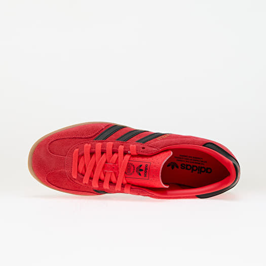 men's adidas red gazelle og trainers