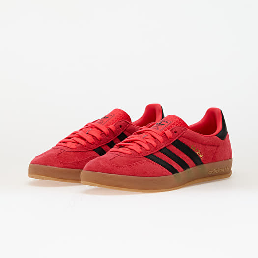 Men's shoes adidas Gazelle Indoor Lucid Red/ Core Black/ Gold Metallic  (JR6304) | Footshop