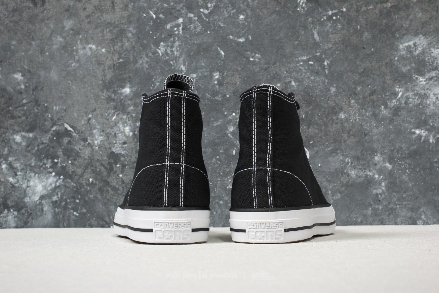 Miesten kengät Converse Chuck Taylor All Star Pro Hi Black/ Black/ White