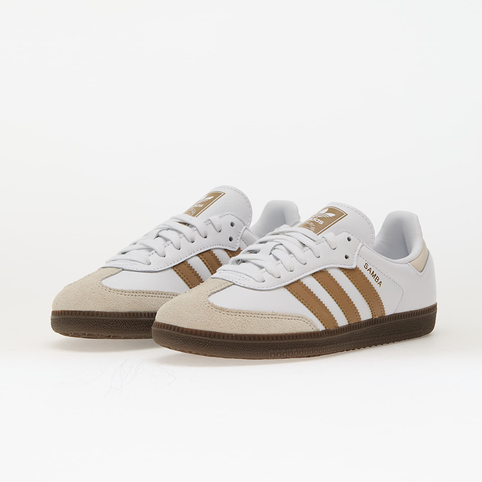 Férfi cipők adidas Samba OG Ftw White/ Cardboard/ Gum5