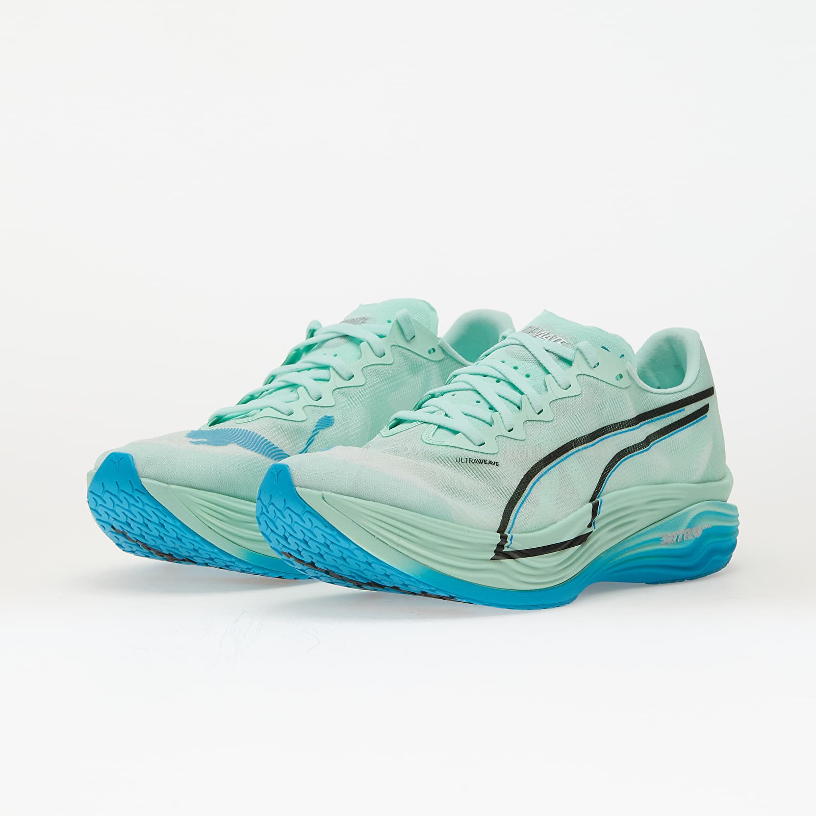 Pánské tenisky a boty Puma Deviate NITRO Elite 3 Mint Melt-Speed Blue