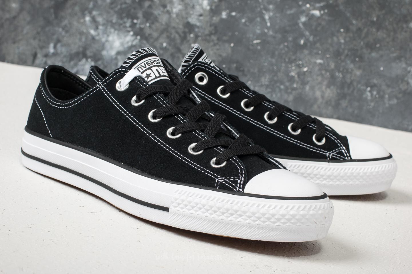 Scarpe uomo Converse Chuck Taylor All Star Pro Ox Black/ Black/ White