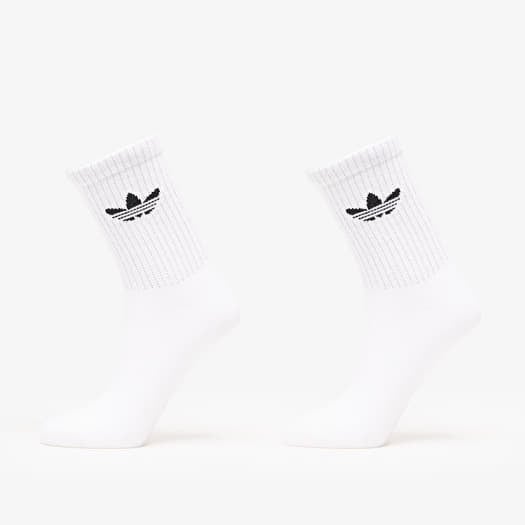 adidas Reflective Crew Socks 2-Pack White/ Reflective Silver