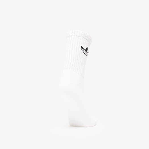 adidas Reflective Crew Socks 2-Pack White/ Reflective Silver