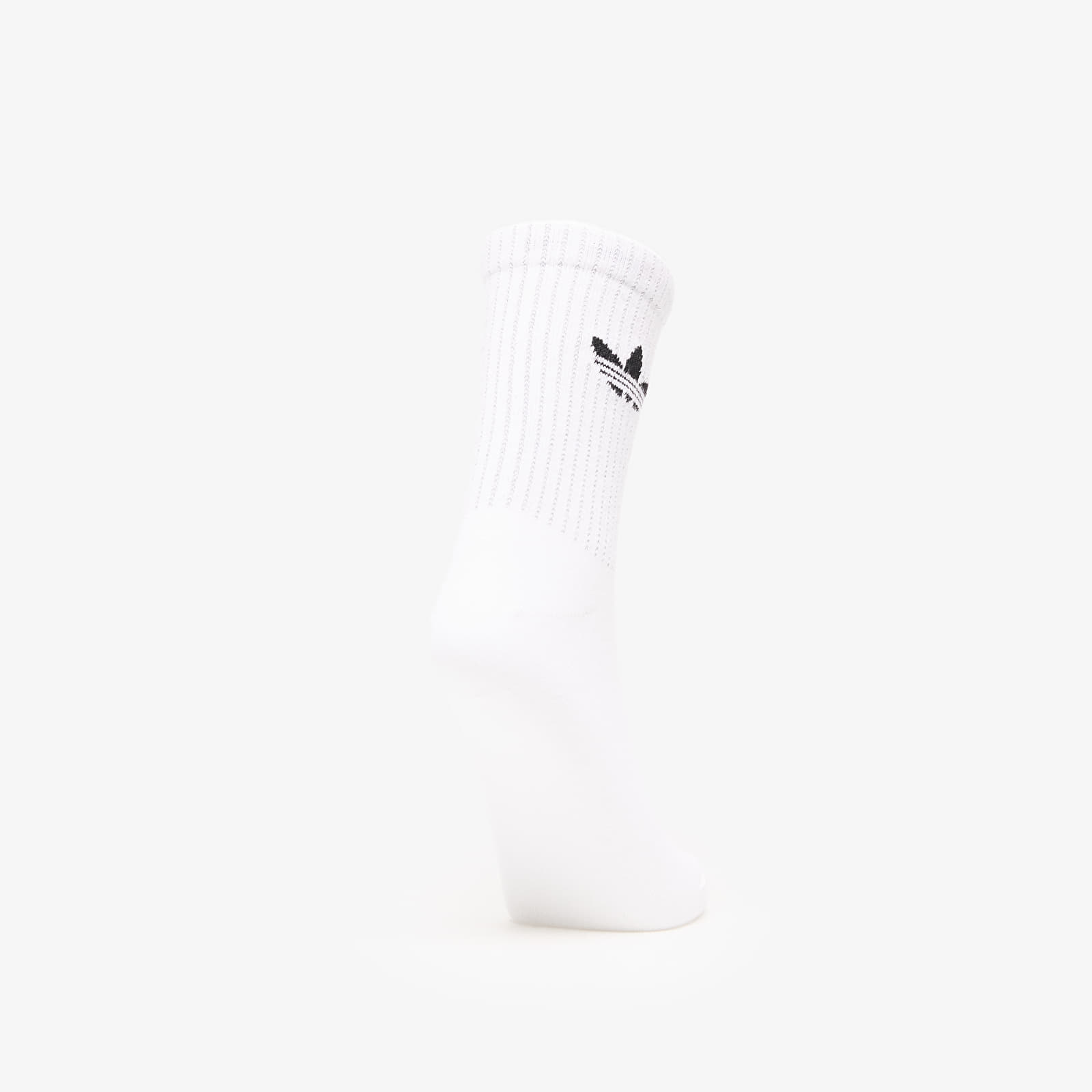 Férfi kapucnis pulcsik & pulóverek adidas Reflective Crew Socks 2-Pack White/ Reflective Silver