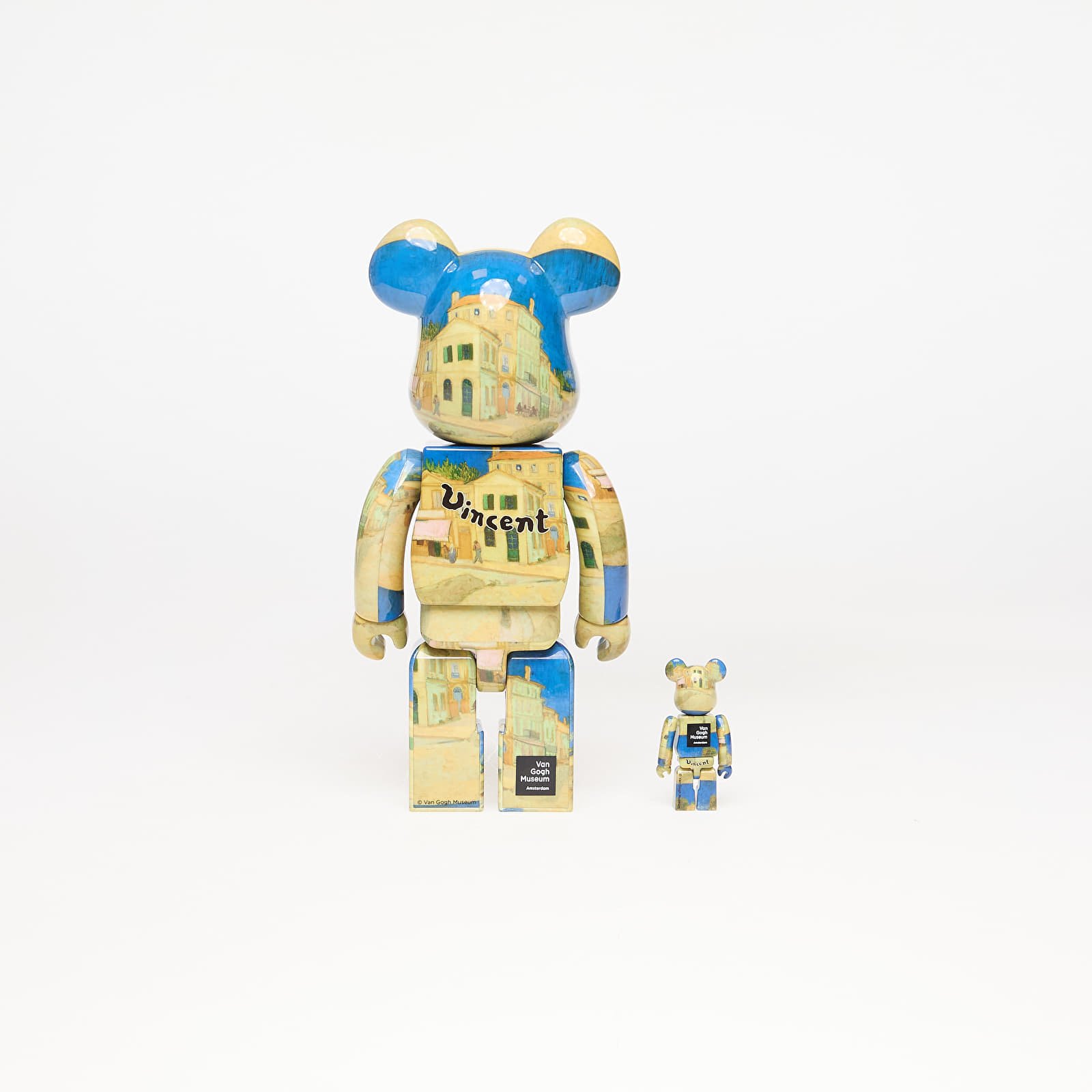 Egyéb kiegészítők Medicom Toy BE@RBRICK Van Gogh The Yellow House (The Street) 100% & 400% Set