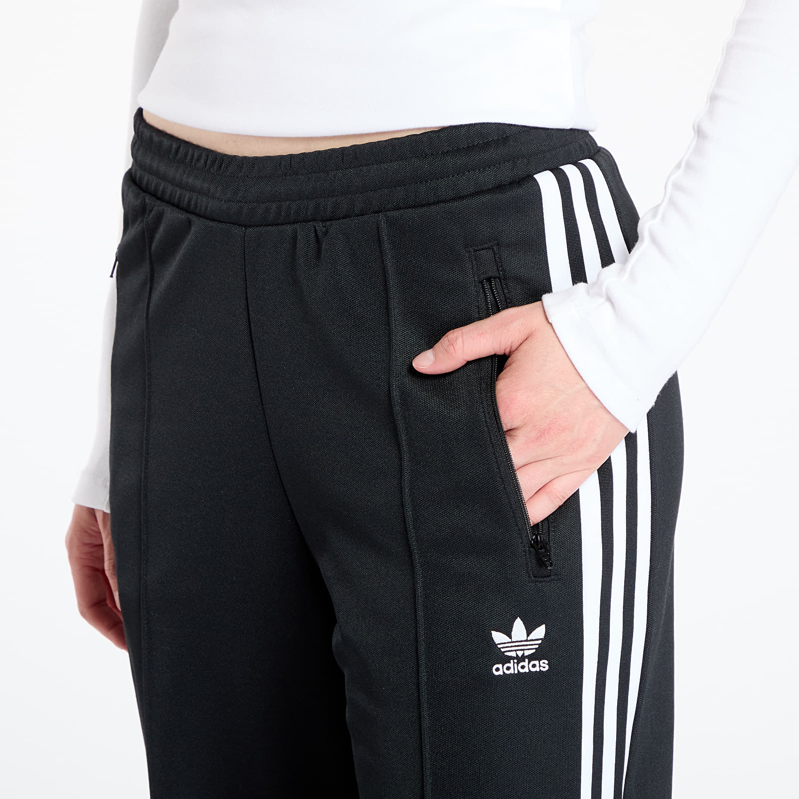 Pantalones de mujer adidas Beckenbauer Track Suit Pants Black/ White