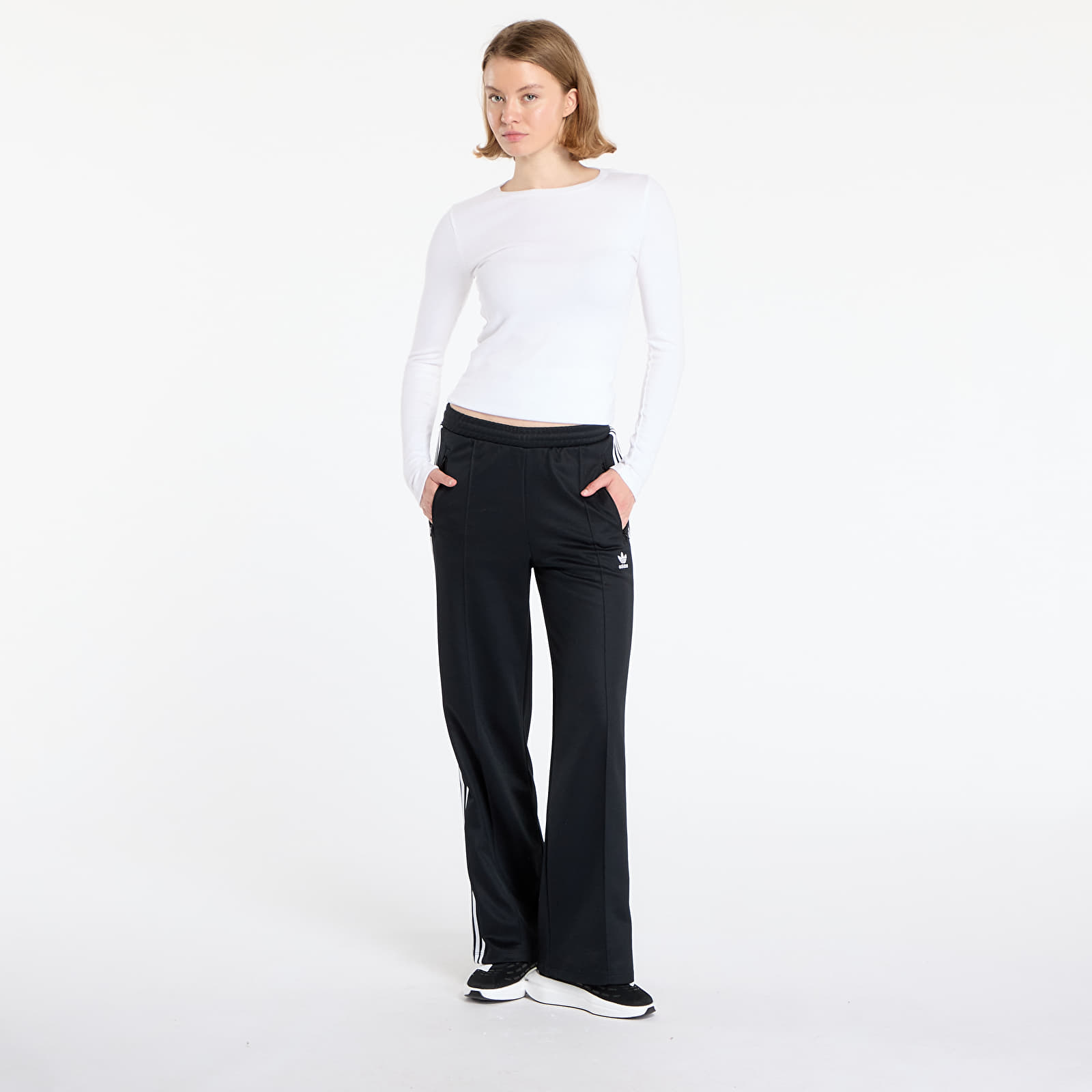 Pantalones de mujer adidas Beckenbauer Track Suit Pants Black/ White