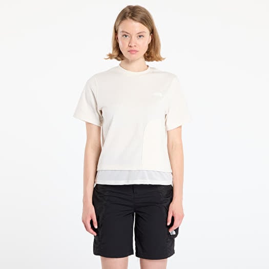 T-skjorte The North Face Fabric Mix Ss Tee - Ap White Dune