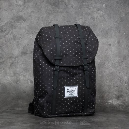 Backpacks Herschel Supply Co. Retreat Backpack Black Gridlock