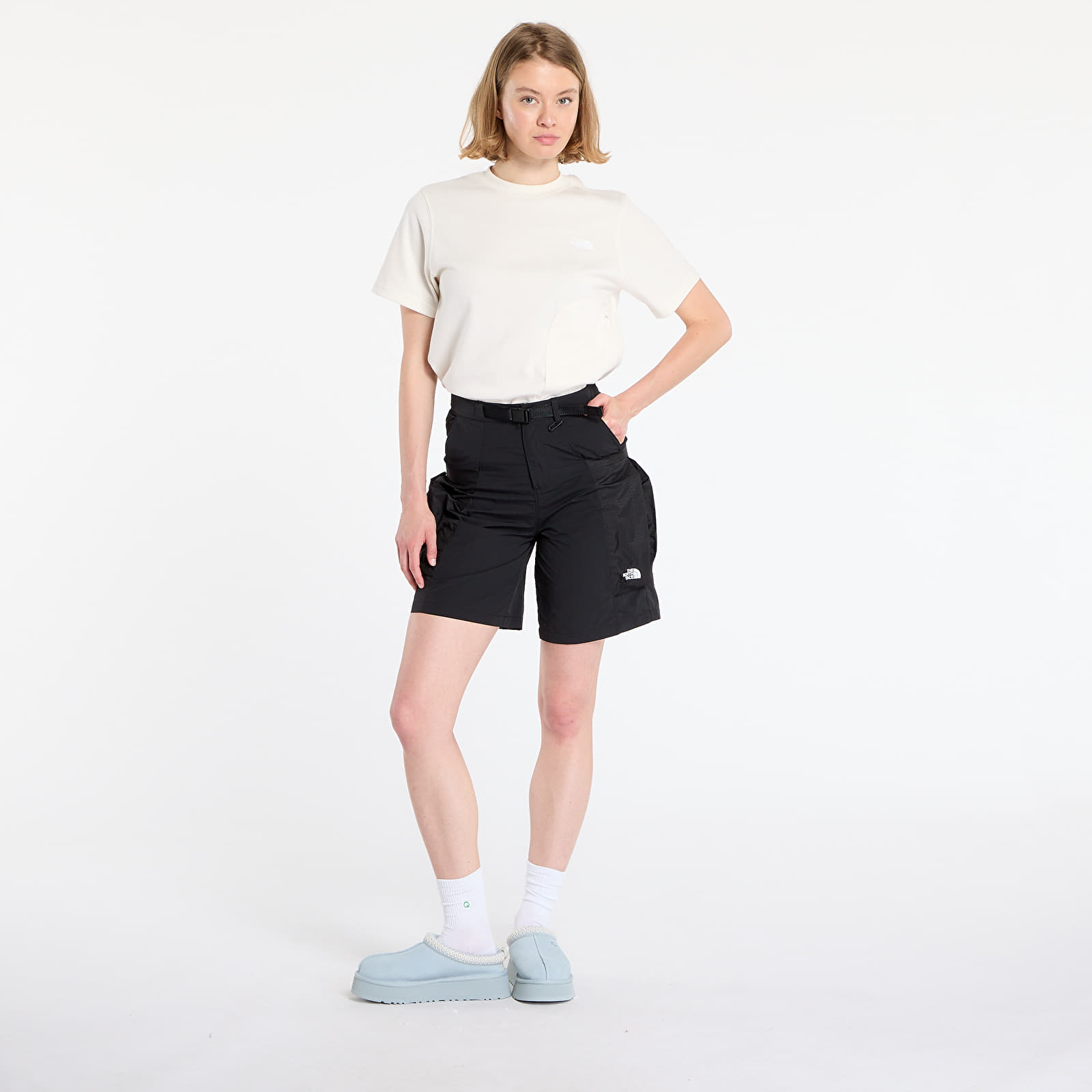 Shorts for kvinner The North Face Fabric Mix Pants - Ap TNF Black