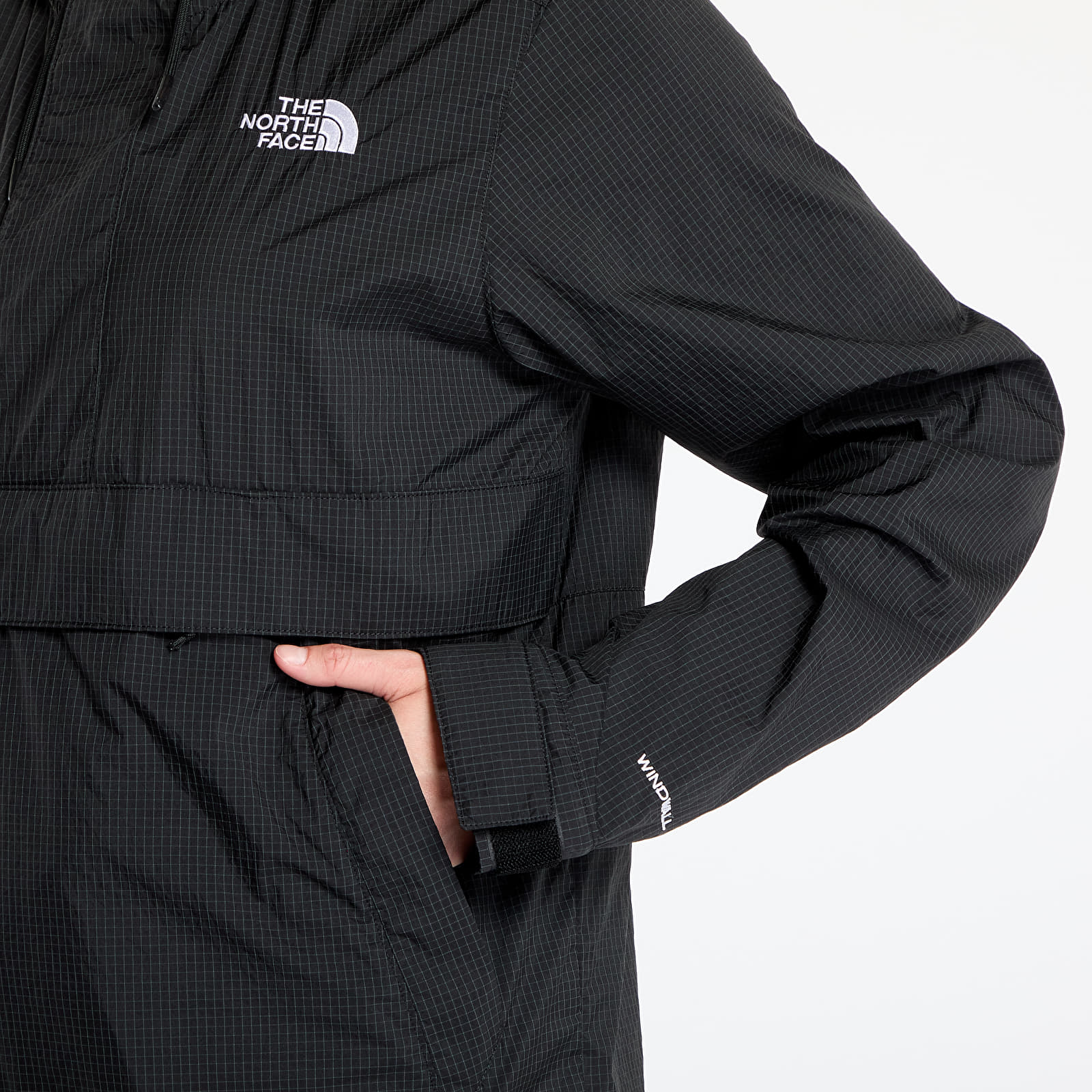 Jakker for menn The North Face Ersa Unisex Wind Anorak TNF Black