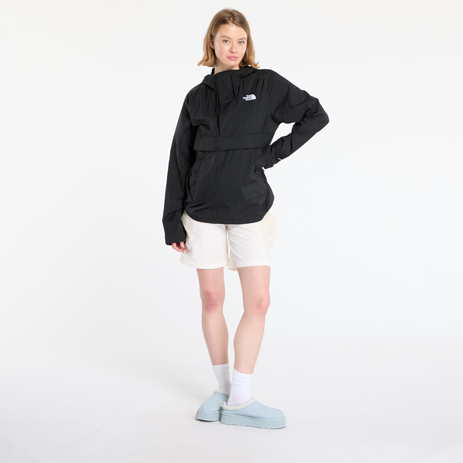 Jakker for menn The North Face Ersa Unisex Wind Anorak TNF Black