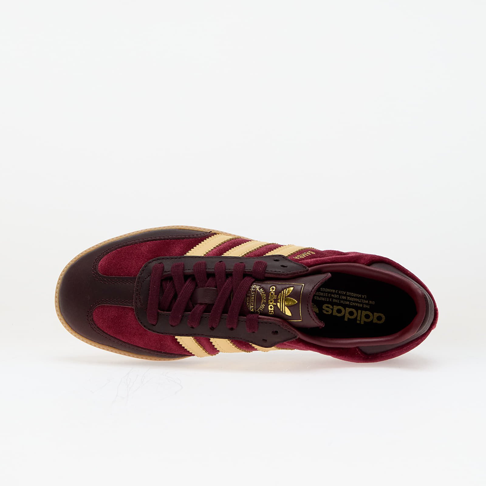 Zapatillas mujer adidas Samba OG Shadow Red/ Maroon/ Gum 3