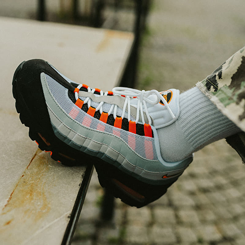Nike Air Max 95 Og Black/ Bright Mandarin-Cool Grey-White | Footshop