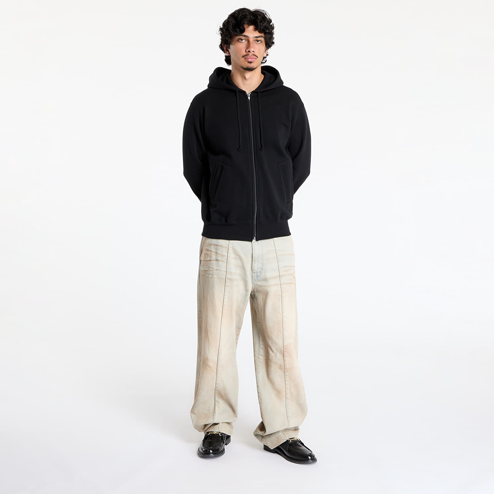 Sudaderas Comme des Garçons PLAY Red Emblem Knit Sweatshirt UNISEX Black