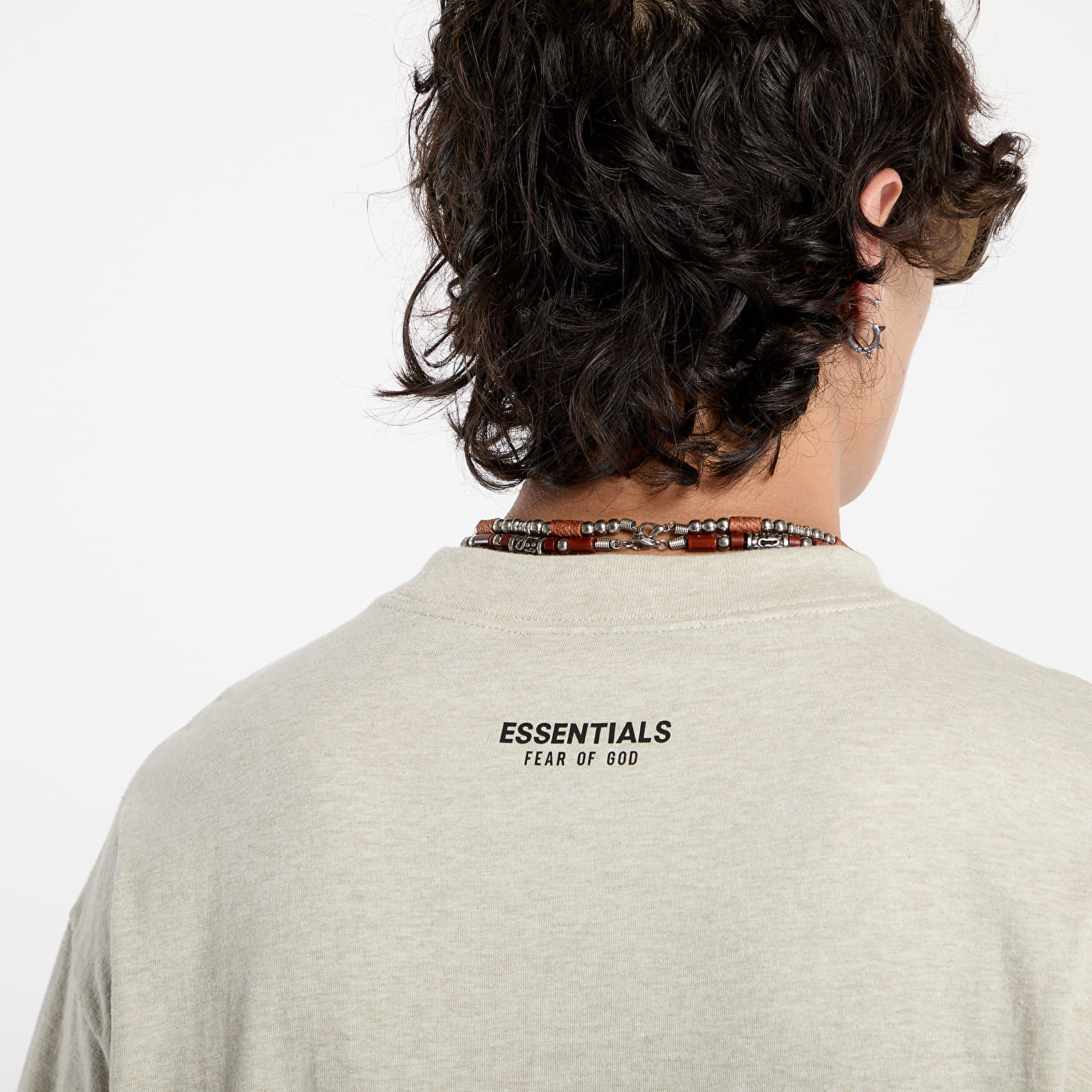 Majice T-shirt Fear of God Essentials Essential Tee Heather Stone