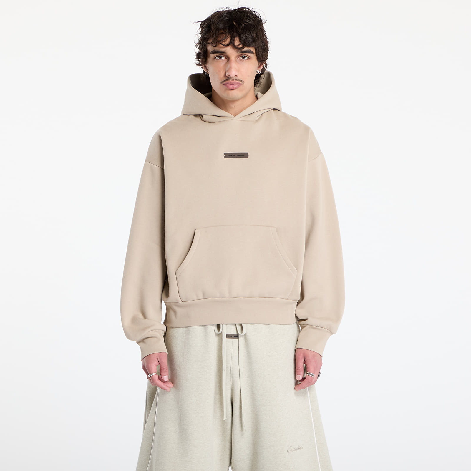 Sweatshirt Fear of God Essentials Classic Hoodie Timber XL