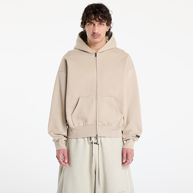 Fear of God Essentials Classic Full Zip Hoodie Timber | Footshop