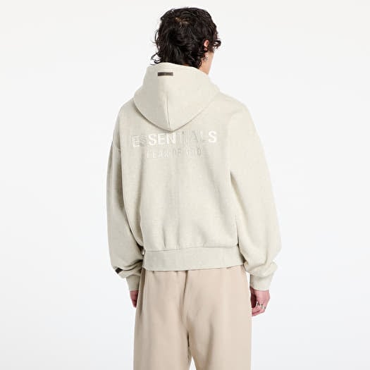 【FEAR OF GOD】ESSENTIALS Classic Full Zip-Up Hoodie / 長袖 Fear of God ESSENTIALS Gray Classic Full Zip-Up Hoodie Fear