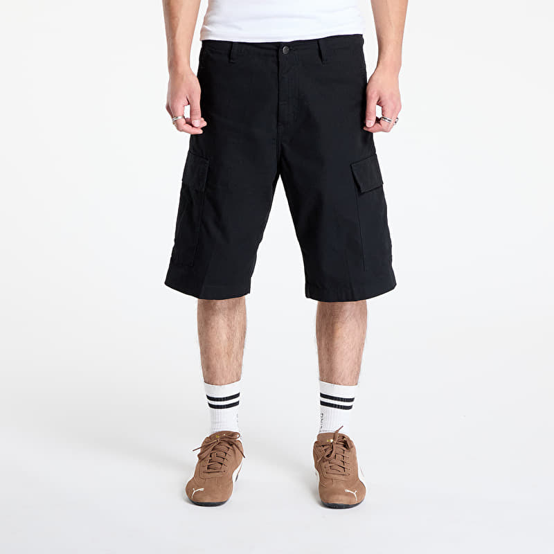 Carhartt WIP Regular Cargo Short Black Rinsed