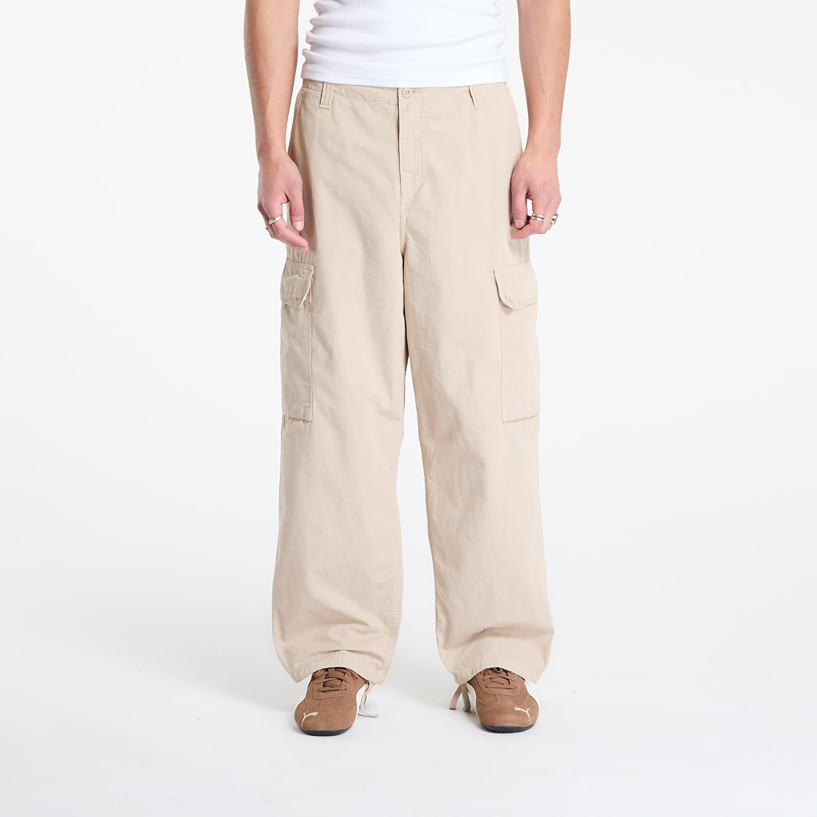 Püksid Carhartt WIP Kade Cargo Pant Wall Garment Dyed