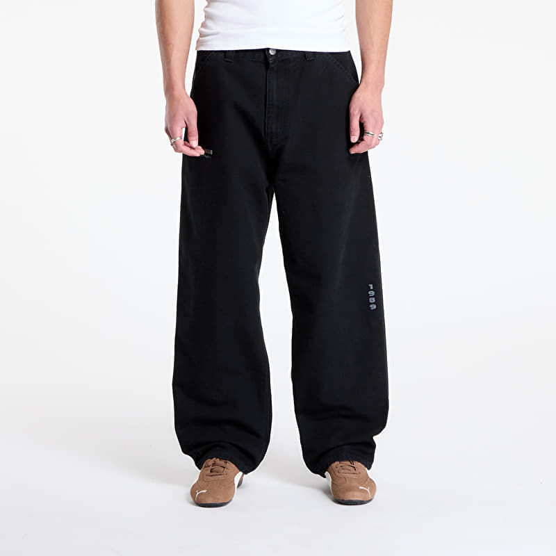 Carhartt WIP OG Single Knee Graphic Pant Black Heavy Stone Wash