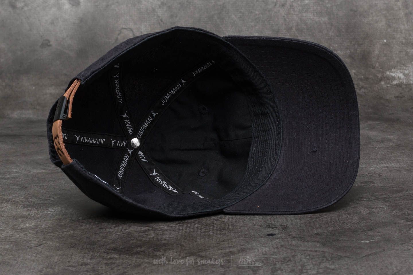 Șepci Jordan H86 Jumpman Washed Cap Black