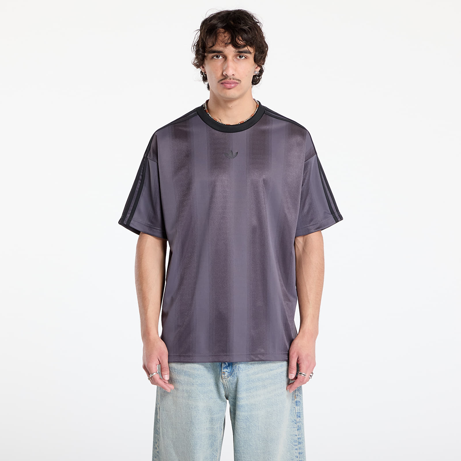 Dresy adidas Adicolor Jacquard Jersey Grey Strata/ Black